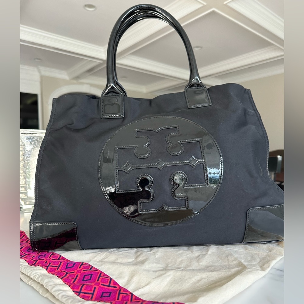 Ella Patent Tote Bag